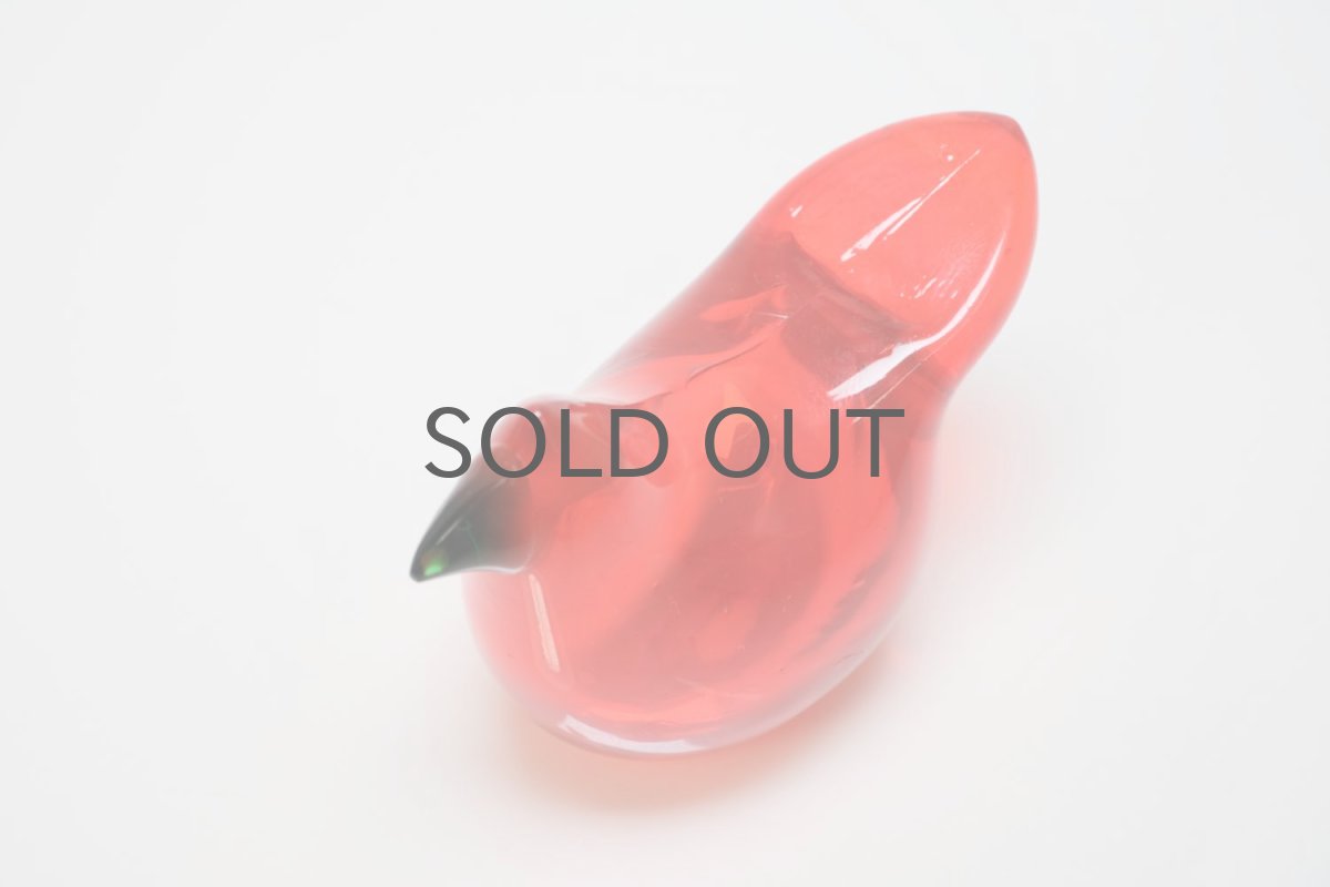 画像5: 北欧アートガラス/ビンテージガラス/Oiva Toikka/オイバ・トイッカ/Nuutajarvi/ヌータヤルヴィ/Sieppo/シエッポ/ヌータヤルビレッド (5)