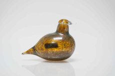 画像5: 北欧アートガラス/iittala/イッタラバード/Oiva Toikka/オイバトイッカ/Golden-Crested Kinglet/ラスタ半透明 (5)