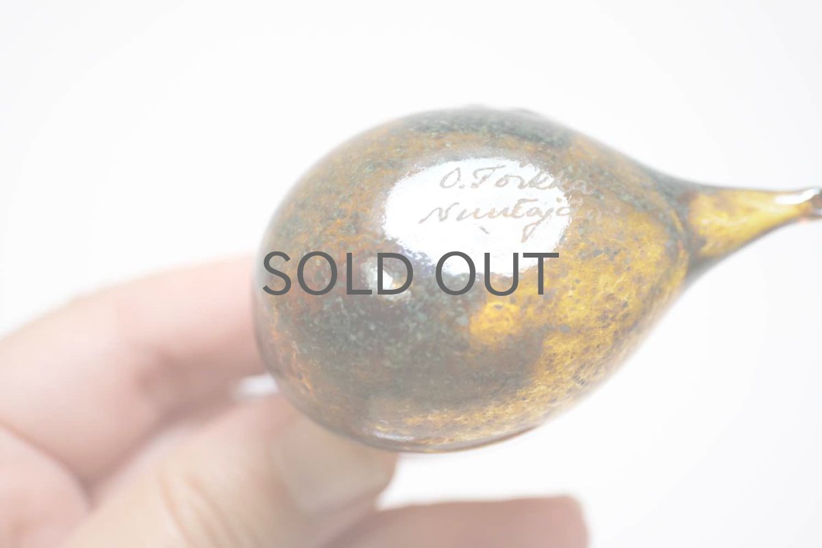 画像7: 北欧アートガラス/iittala/イッタラバード/Oiva Toikka/オイバトイッカ/Golden-Crested Kinglet/ラスタ半透明 (7)