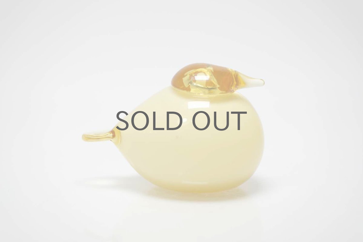 画像2: 北欧アートガラス/iittala/イッタラバード/Oiva Toikka/オイバトイッカ/iittala/イッタラ/Birds/バード/Puffball/パフボール/イエロー (2)