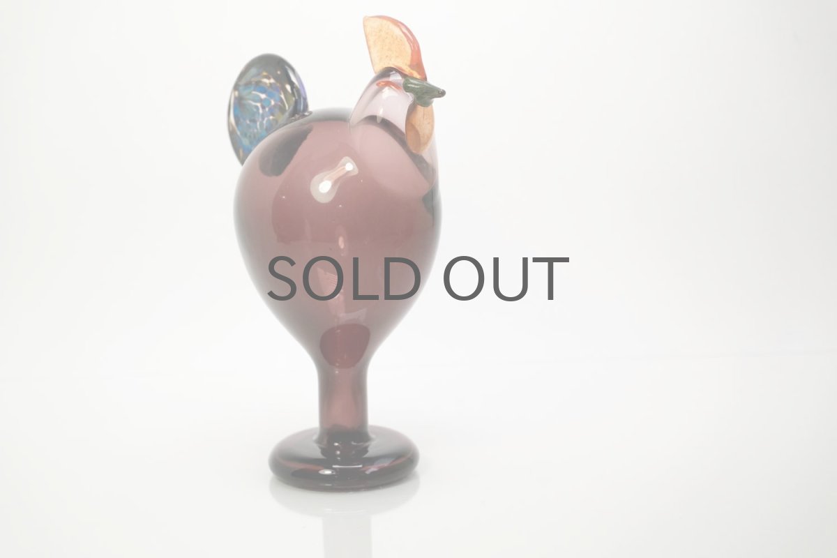 画像5: 北欧アートガラス/ビンテージガラス/Oiva Toikka/オイバ・トイッカ/iittala/イッタラ/Birds/バード/Kukko/Rooster/ルースター/1998年 (5)