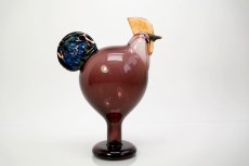 画像6: 北欧アートガラス/ビンテージガラス/Oiva Toikka/オイバ・トイッカ/iittala/イッタラ/Birds/バード/Kukko/Rooster/ルースター/1998年 (6)