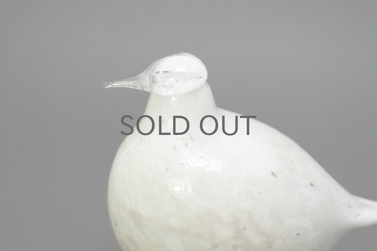 画像2: 北欧アートガラス/ビンテージガラス/Oiva Toikka/オイバ・トイッカ/イッタラ/Birds/バード/Kiiruna/Ptarmigan/雷鳥 (2)