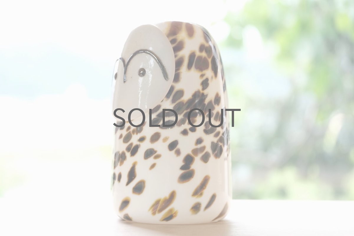 画像3: 北欧アートガラス/ビンテージガラス/Oiva Toikka/オイバ・トイッカ/iittala/イッタラ/Birds/バード/Snow Owl/スノーオウル (3)