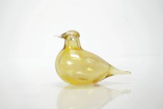 画像1: 北欧アートガラス/iittala/イッタラバード/Oiva Toikka/オイバトイッカ/Little tern/Golden-Crested Kinglet/リトルターンとゴールデンクレステッドの中間サイズ (1)