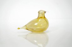 画像3: 北欧アートガラス/iittala/イッタラバード/Oiva Toikka/オイバトイッカ/Little tern/Golden-Crested Kinglet/リトルターンとゴールデンクレステッドの中間サイズ (3)