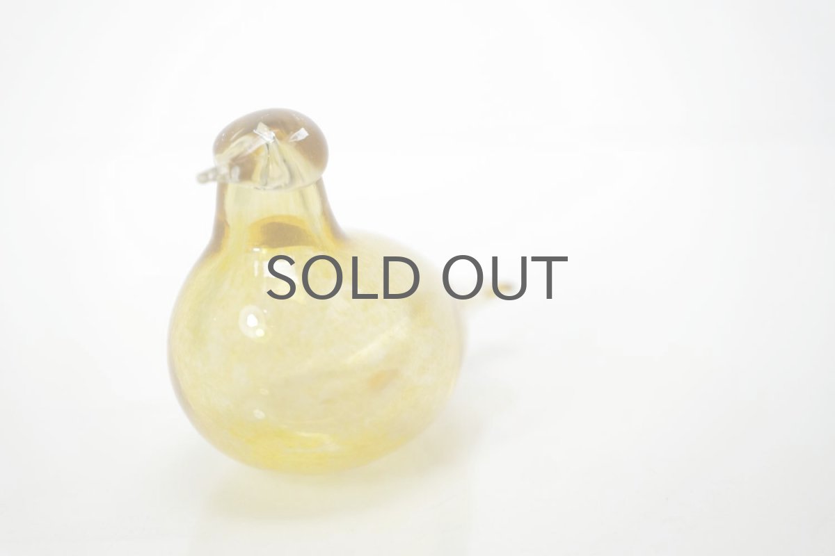 画像2: 北欧アートガラス/iittala/イッタラバード/Oiva Toikka/オイバトイッカ/Little tern/Golden-Crested Kinglet/リトルターンとゴールデンクレステッドの中間サイズ (2)