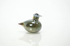 画像2: 北欧アートガラス/iittala/イッタラバード/Oiva Toikka/オイバトイッカ/Golden-Crested Kinglet/ラスタ (2)