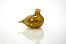 画像5: 北欧アートガラス/iittala/イッタラバード/Oiva Toikka/オイバトイッカ/Golden-Crested Kinglet/ラスタ半透明 (5)