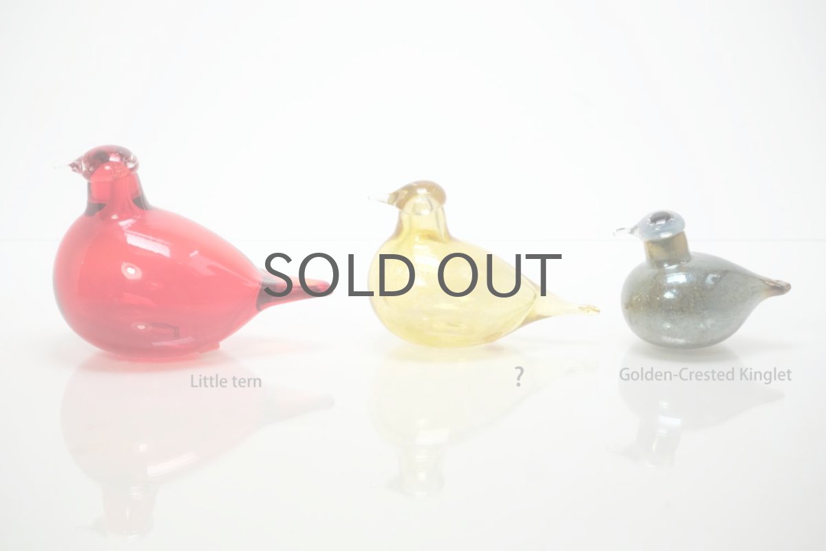 画像8: 北欧アートガラス/iittala/イッタラバード/Oiva Toikka/オイバトイッカ/Little tern/Golden-Crested Kinglet/リトルターンとゴールデンクレステッドの中間サイズ (8)