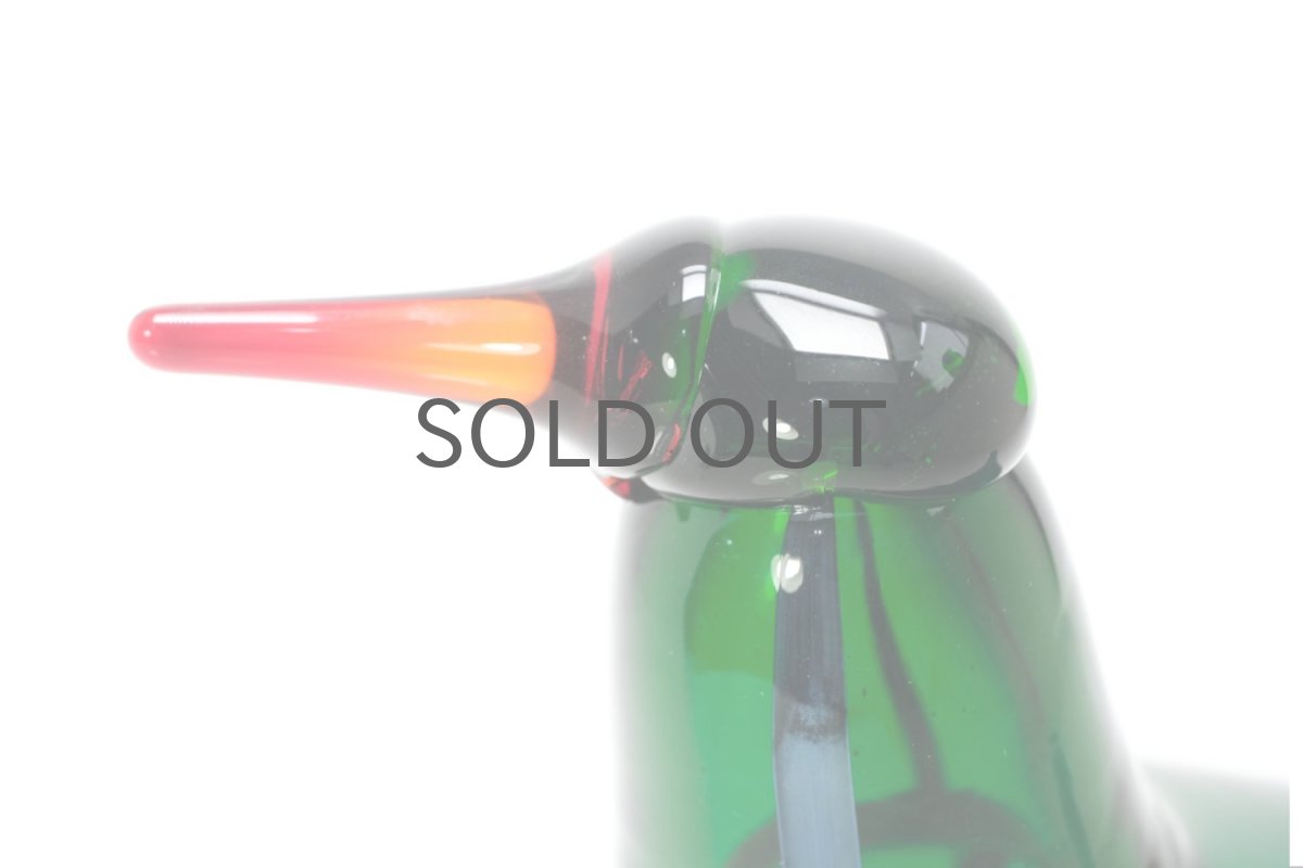 画像2: 北欧アートガラス/ビンテージ/Oiva Toikka/オイバ・トイッカ/イッタラ/Birds/バード/Special Birds/Outakyyhky/2001/UPM-Kymmene (2)