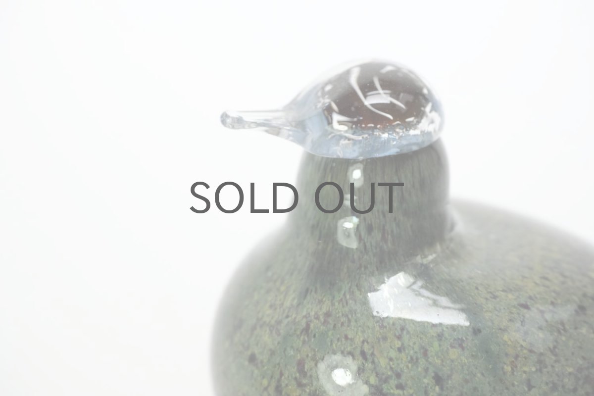 画像2: 北欧アートガラス/Nuutajarvi/Oiva Toikka/オイバトイッカ/Little tern/Golden-Crested Kinglet/リトルターンとゴールデンクレステッドの中間サイズ (2)