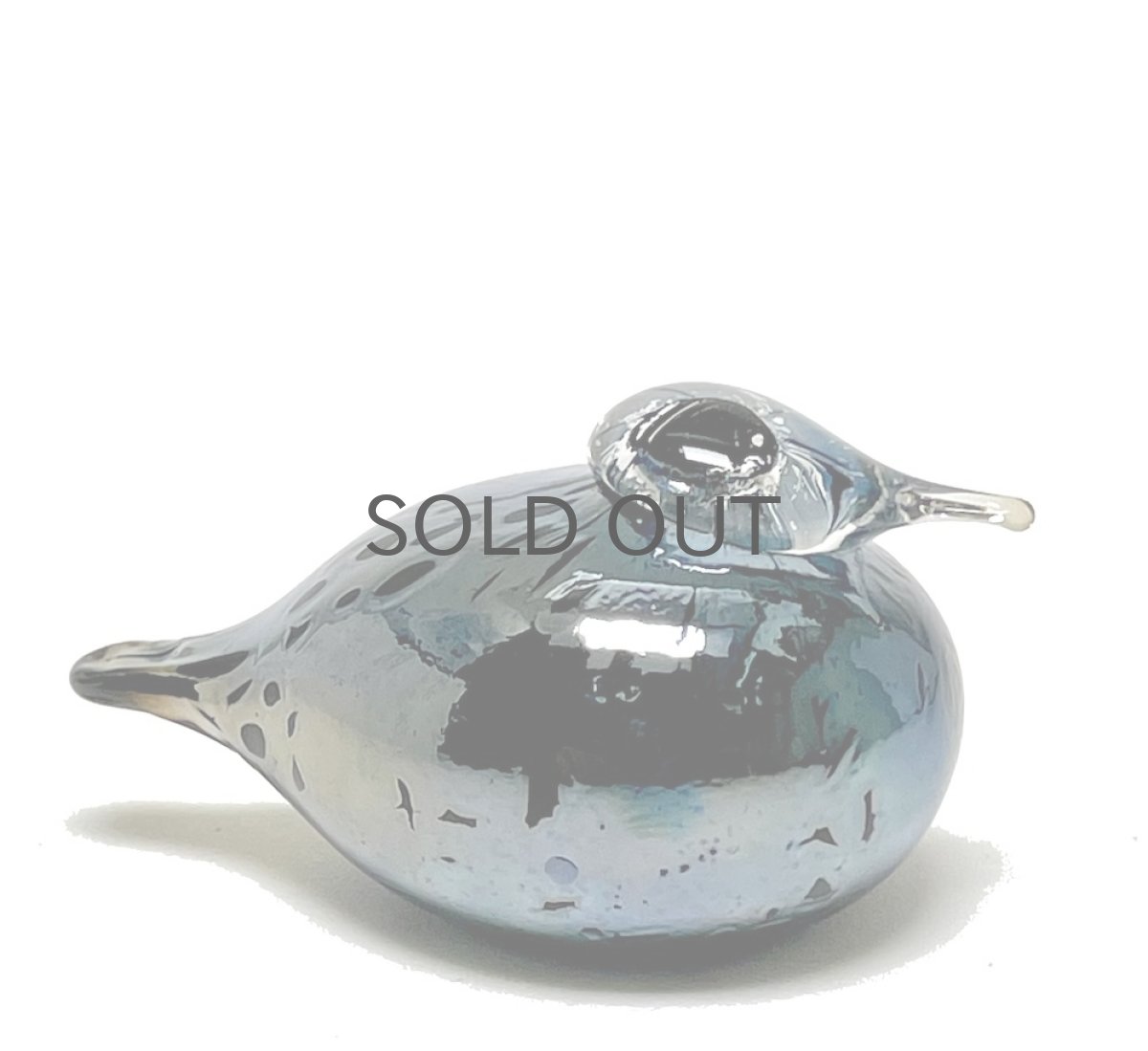 画像3: 北欧アートガラス/Oiva Toikka/オイバトイッカ/Pikku Hippi/ピックヒッピ/Small Goldencrest/スモールゴールデンクレスト (3)