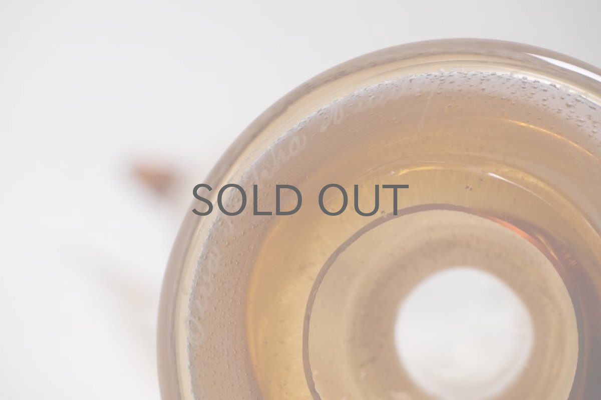 画像12: 北欧アートガラス/ビンテージガラス/Oiva Toikka/オイバ・トイッカ/Nuutajarv/ヌータヤルヴィ/Sieppo/シエッポスタンド/貴重色ハニー (12)