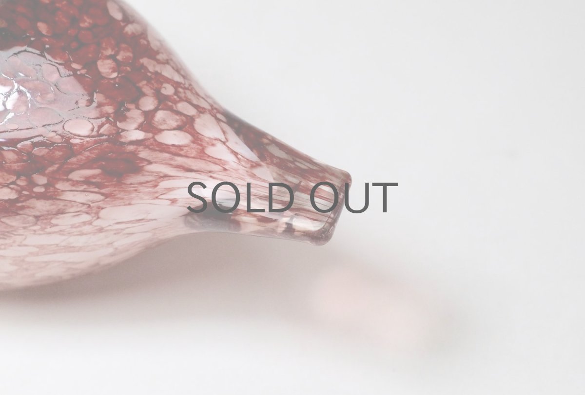 画像7: 北欧アートガラス/ビンテージガラス/Oiva Toikka/オイバ・トイッカ/iittala/イッタラ/Birds/バード/ROSY FINCH  (7)