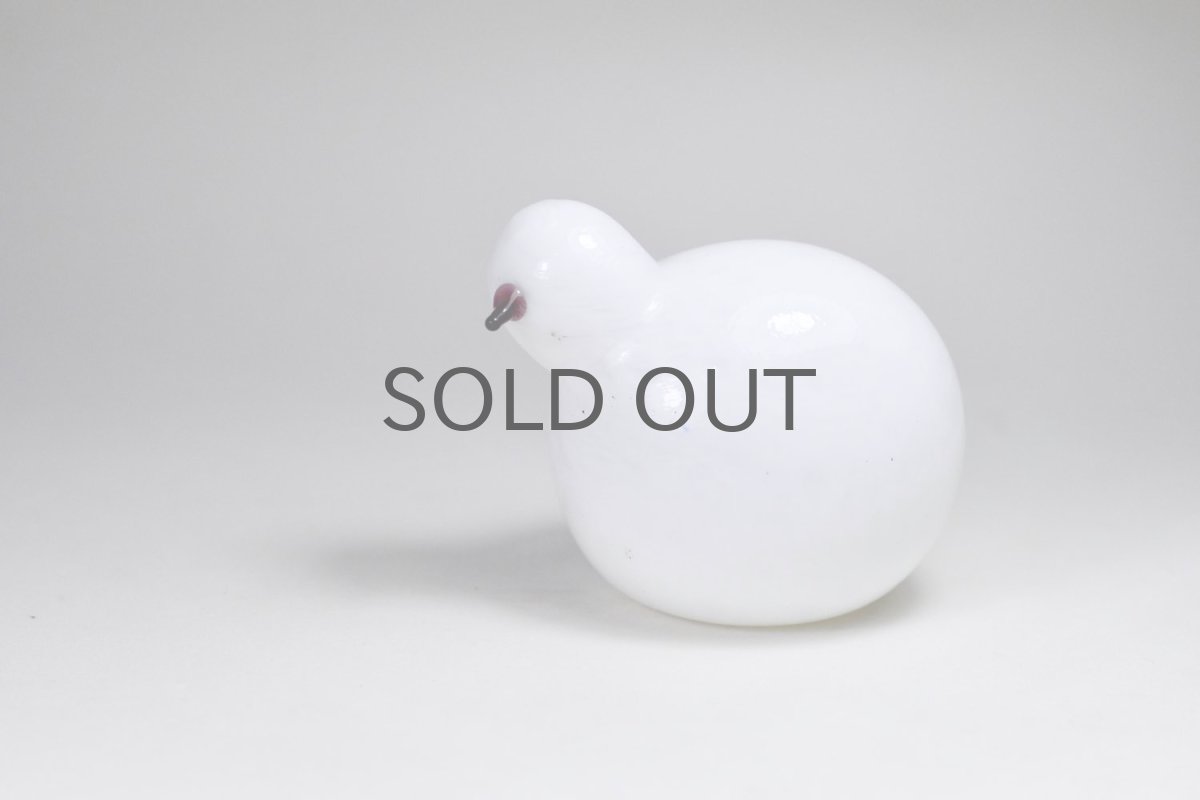 画像1: 北欧アートガラス/ビンテージガラス/Oiva Toikka/オイバ・トイッカ/iittala/イッタラ/Birds/バード/Downy Chick (1)