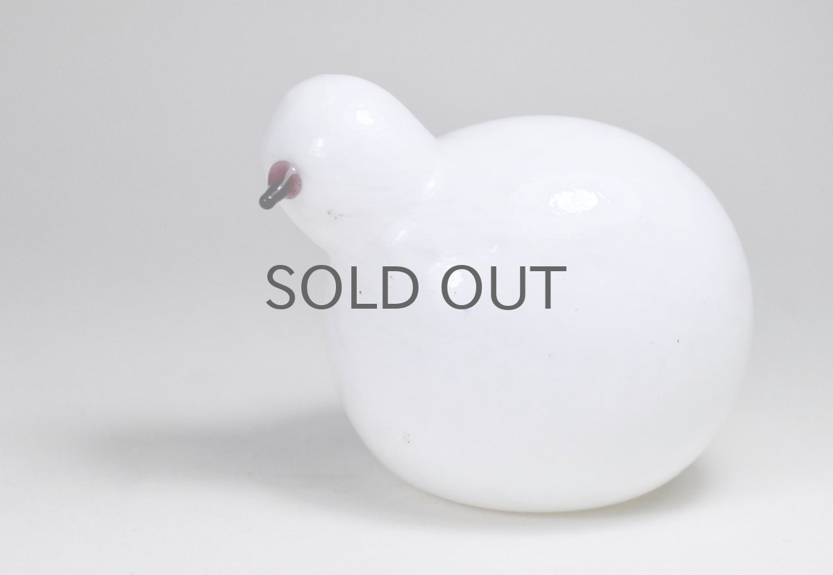 画像2: 北欧アートガラス/ビンテージガラス/Oiva Toikka/オイバ・トイッカ/iittala/イッタラ/Birds/バード/Downy Chick (2)