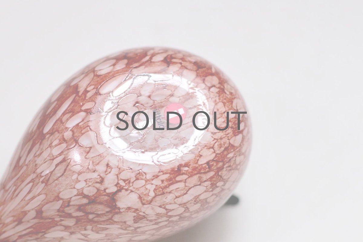 画像8: 北欧アートガラス/ビンテージガラス/Oiva Toikka/オイバ・トイッカ/iittala/イッタラ/Birds/バード/ROSY FINCH  (8)