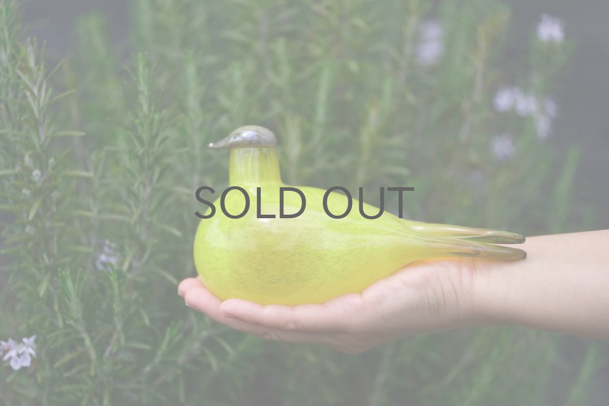 画像8: 北欧アートガラス/ビンテージガラス/Oiva Toikka/オイバ・トイッカ/iittala/イッタラ/Birds/バード/Espan Tiira/1992年/Esplanad限定 (8)