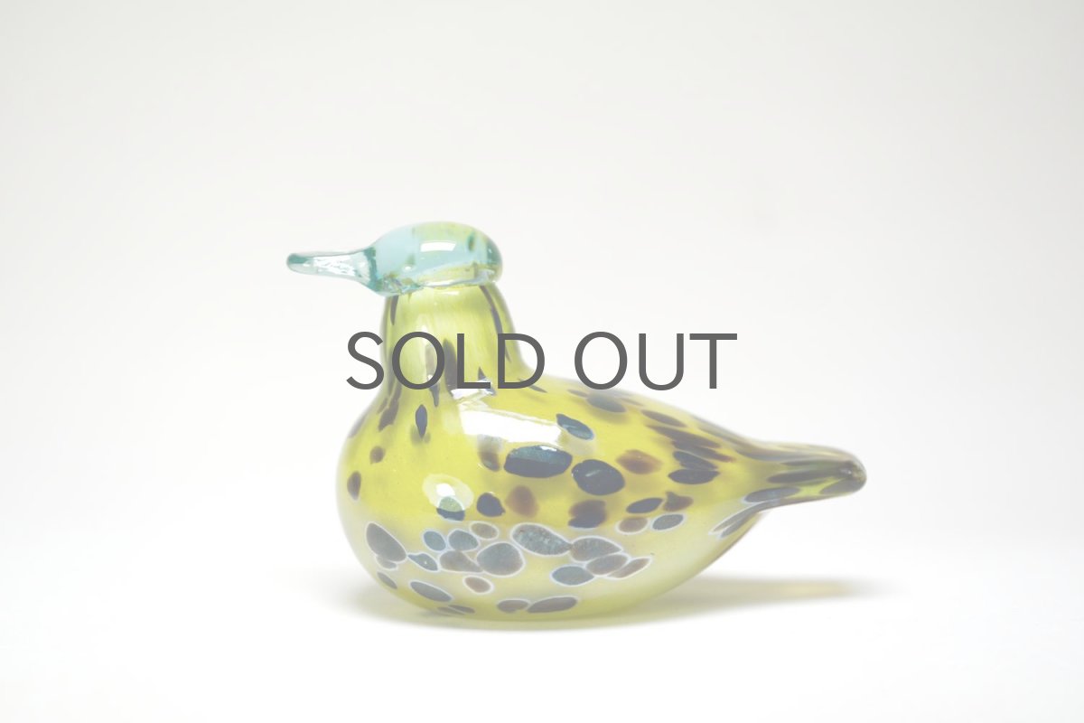 画像1: 北欧アートガラス/ビンテージガラス/Oiva Toikka/オイバ・トイッカ/iittala/イッタラ/Birds/バード/2004年/Baby Common Teal/ベィビーコガモ (1)