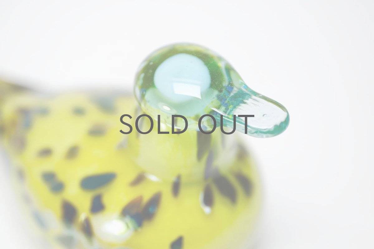画像4: 北欧アートガラス/ビンテージガラス/Oiva Toikka/オイバ・トイッカ/iittala/イッタラ/Birds/バード/2004年/Baby Common Teal/ベィビーコガモ (4)