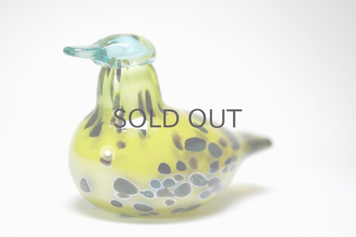 画像2: 北欧アートガラス/ビンテージガラス/Oiva Toikka/オイバ・トイッカ/iittala/イッタラ/Birds/バード/2004年/Baby Common Teal/ベィビーコガモ (2)