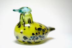 画像2: 北欧アートガラス/ビンテージガラス/Oiva Toikka/オイバ・トイッカ/iittala/イッタラ/Birds/バード/2004年/Baby Common Teal/ベィビーコガモ (2)