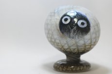 画像1: 北欧アートガラス/ビンテージガラス/Oiva Toikka/オイバ・トイッカ/iittala/イッタラ/Birds/バード/Pear Owl/ペア　オウル (1)