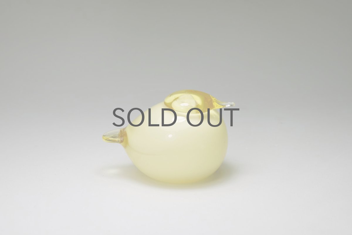 画像3: 北欧アートガラス/iittala/イッタラバード/Oiva Toikka/オイバトイッカ/iittala/イッタラ/Birds/バード/Puffball/パフボール/イエロー (3)