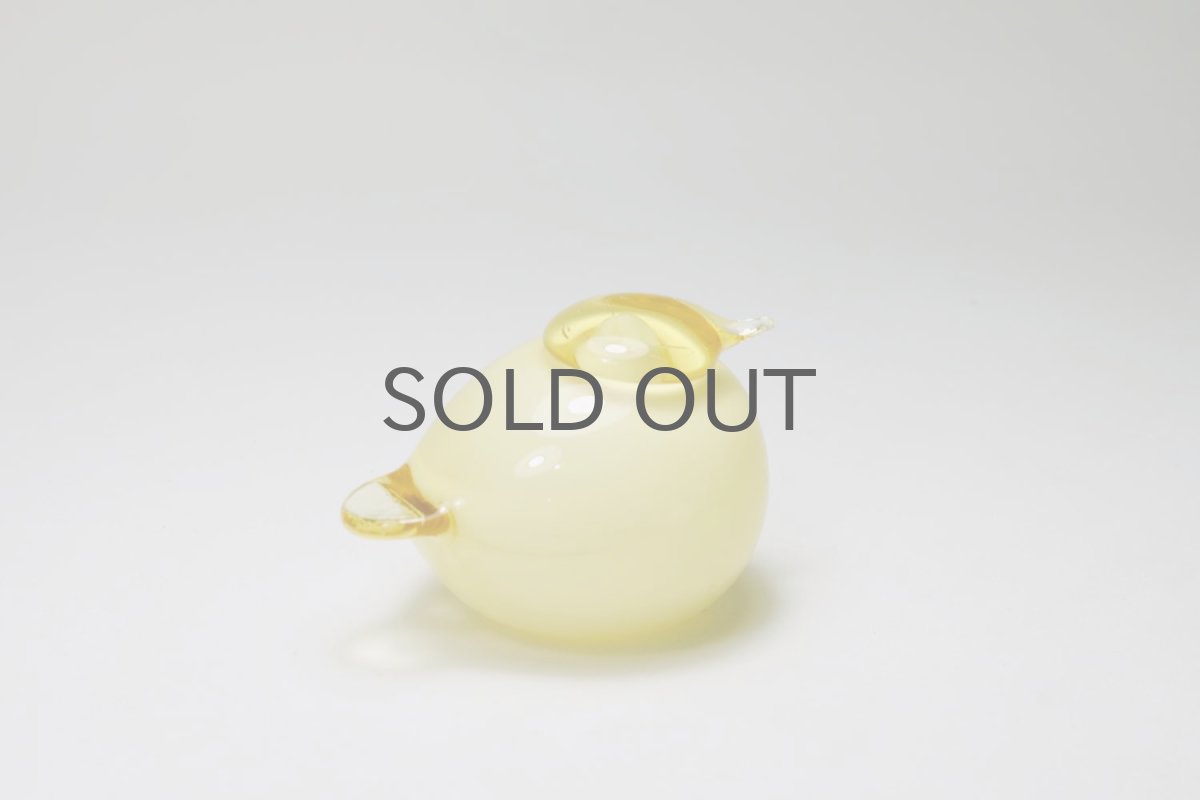 画像5: 北欧アートガラス/iittala/イッタラバード/Oiva Toikka/オイバトイッカ/iittala/イッタラ/Birds/バード/Puffball/パフボール/イエロー (5)