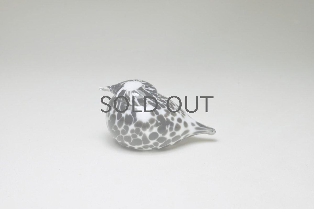 画像1: 北欧アートガラス/iittala/イッタラバード/Oiva Toikka/オイバトイッカ/Small GoldCrest (1)