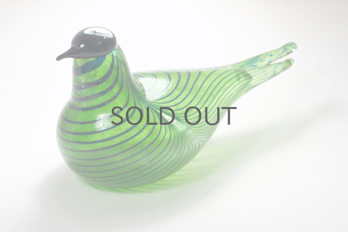 画像2: 北欧アートガラス/ビンテージガラス/Oiva Toikka/オイバ・トイッカ/iittala/イッタラ/Birds/バード/Tropical Tern/1989年/Stockmann限定 (2)