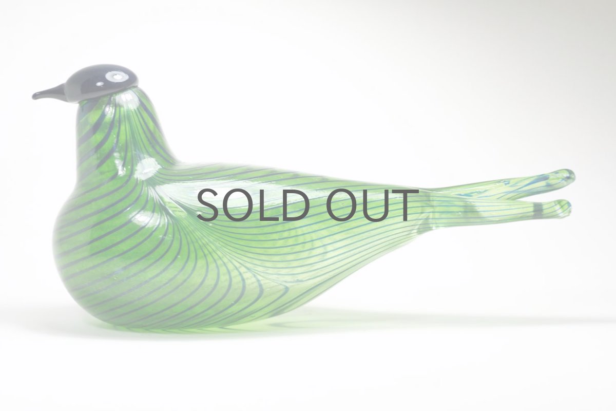 画像1: 北欧アートガラス/ビンテージガラス/Oiva Toikka/オイバ・トイッカ/iittala/イッタラ/Birds/バード/Tropical Tern/1989年/Stockmann限定 (1)