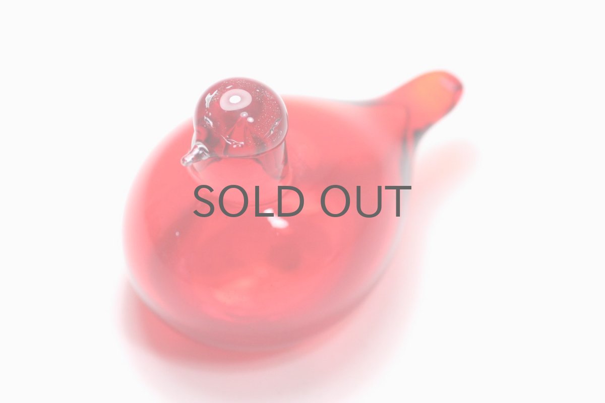 画像2: 北欧アートガラス/ビンテージガラス/Oiva Toikka/オイバ・トイッカ/iittala/イッタラ/Birds/バード/ little turn/リトルターン/ヌータヤルビレッド (2)