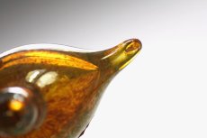 画像5: 北欧アートガラス/iittala/イッタラバード/Oiva Toikka/オイバトイッカ/Golden-Crested Kinglet/ライトブラウン (5)