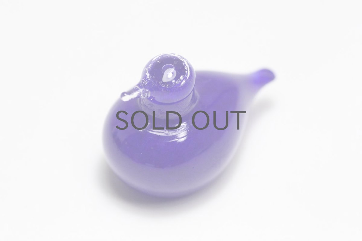 画像2: 北欧アートガラス/iittala/イッタラバード/Oiva Toikka/オイバトイッカ/Golden-Crested Kinglet/ブルー (2)