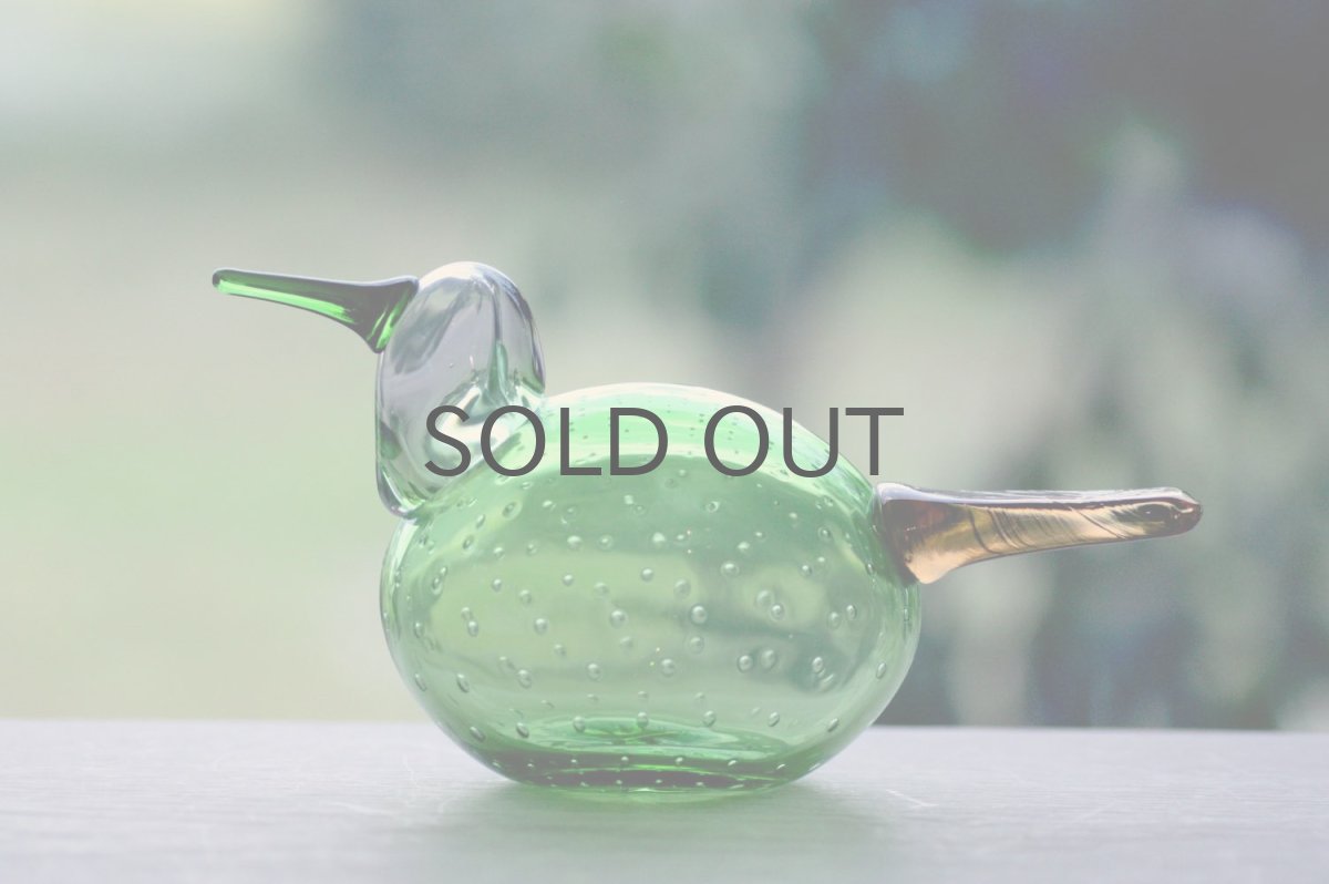 画像9: 北欧アートガラス/ビンテージガラス/Oiva Toikka/オイバ・トイッカ/iittala/イッタラ/Birds/限定バード/Kesuri/Summer Finch/サマーフィンチ (9)