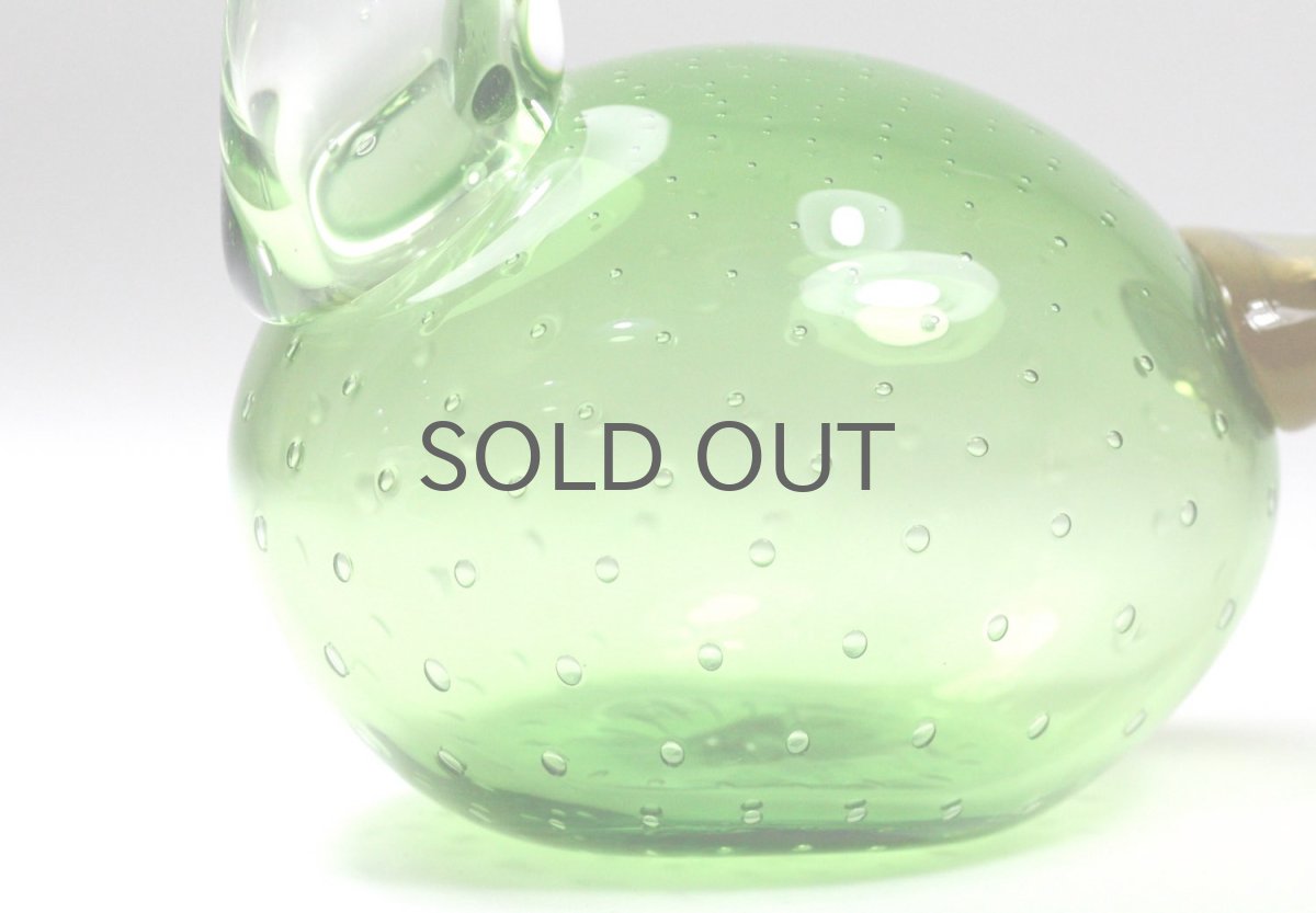 画像3: 北欧アートガラス/ビンテージガラス/Oiva Toikka/オイバ・トイッカ/iittala/イッタラ/Birds/限定バード/Kesuri/Summer Finch/サマーフィンチ (3)