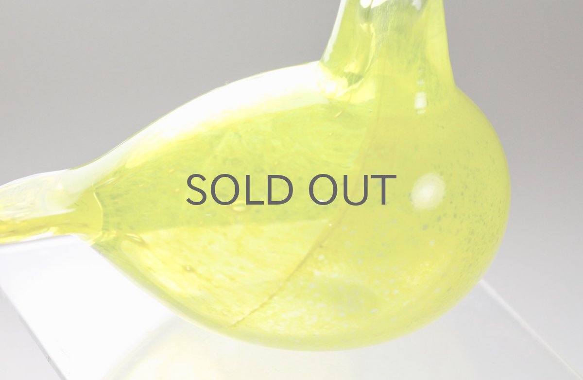 画像8: 北欧アートガラス/ビンテージガラス/Oiva Toikka/オイバ・トイッカ/iittala/イッタラ/Birds/バード /SSKK 2010/Liivia/300体限定 (8)