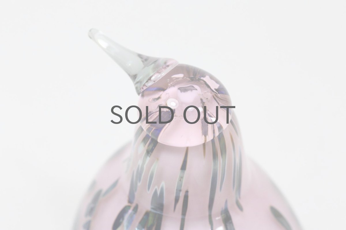 画像3: 北欧アートガラス/ビンテージガラス/Oiva Toikka/オイバ・トイッカ/iittala/イッタラ/Birds/バード/Rubirosa/ルビーローサ/限定150体 (3)