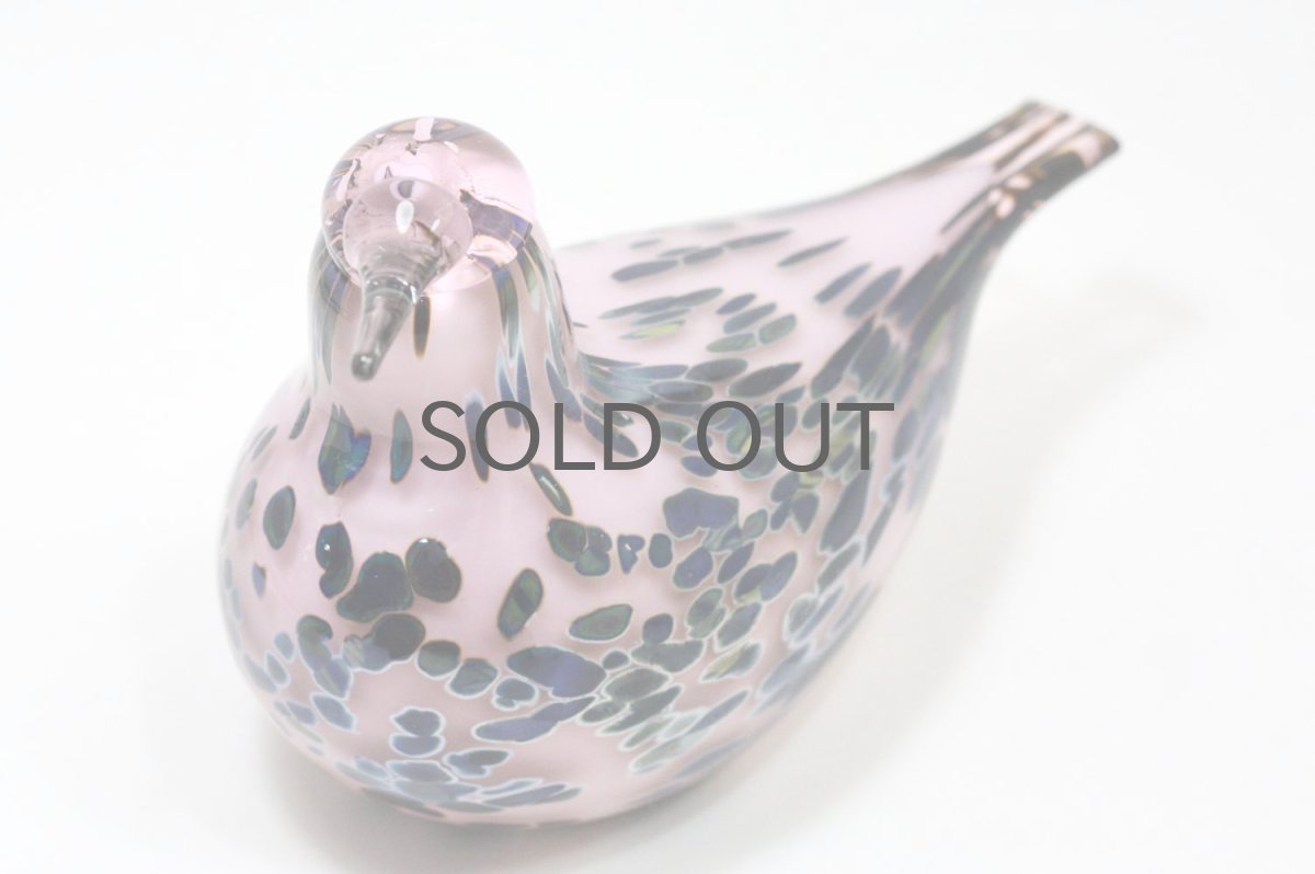 画像2: 北欧アートガラス/ビンテージガラス/Oiva Toikka/オイバ・トイッカ/iittala/イッタラ/Birds/バード/Rubirosa/ルビーローサ/限定150体 (2)