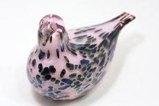 画像2: 北欧アートガラス/ビンテージガラス/Oiva Toikka/オイバ・トイッカ/iittala/イッタラ/Birds/バード/Rubirosa/ルビーローサ/限定150体 (2)