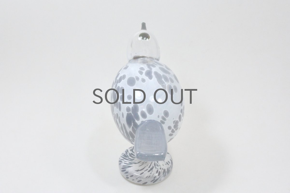 画像8: 北欧アートガラス/ビンテージガラス/Oiva Toikka/オイバ・トイッカ/iittala/イッタラ/Birds/バード/Festive Mistle Thrush/限定220体 (8)