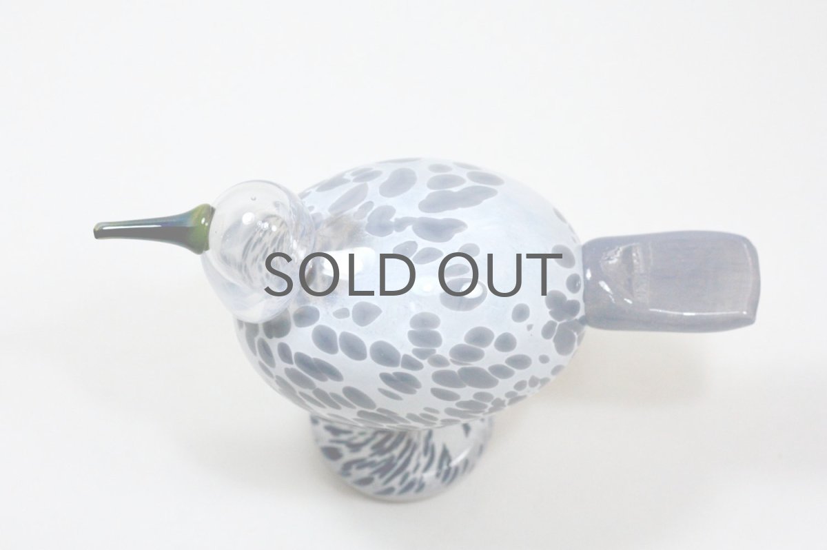 画像3: 北欧アートガラス/ビンテージガラス/Oiva Toikka/オイバ・トイッカ/iittala/イッタラ/Birds/バード/Festive Mistle Thrush/限定220体 (3)