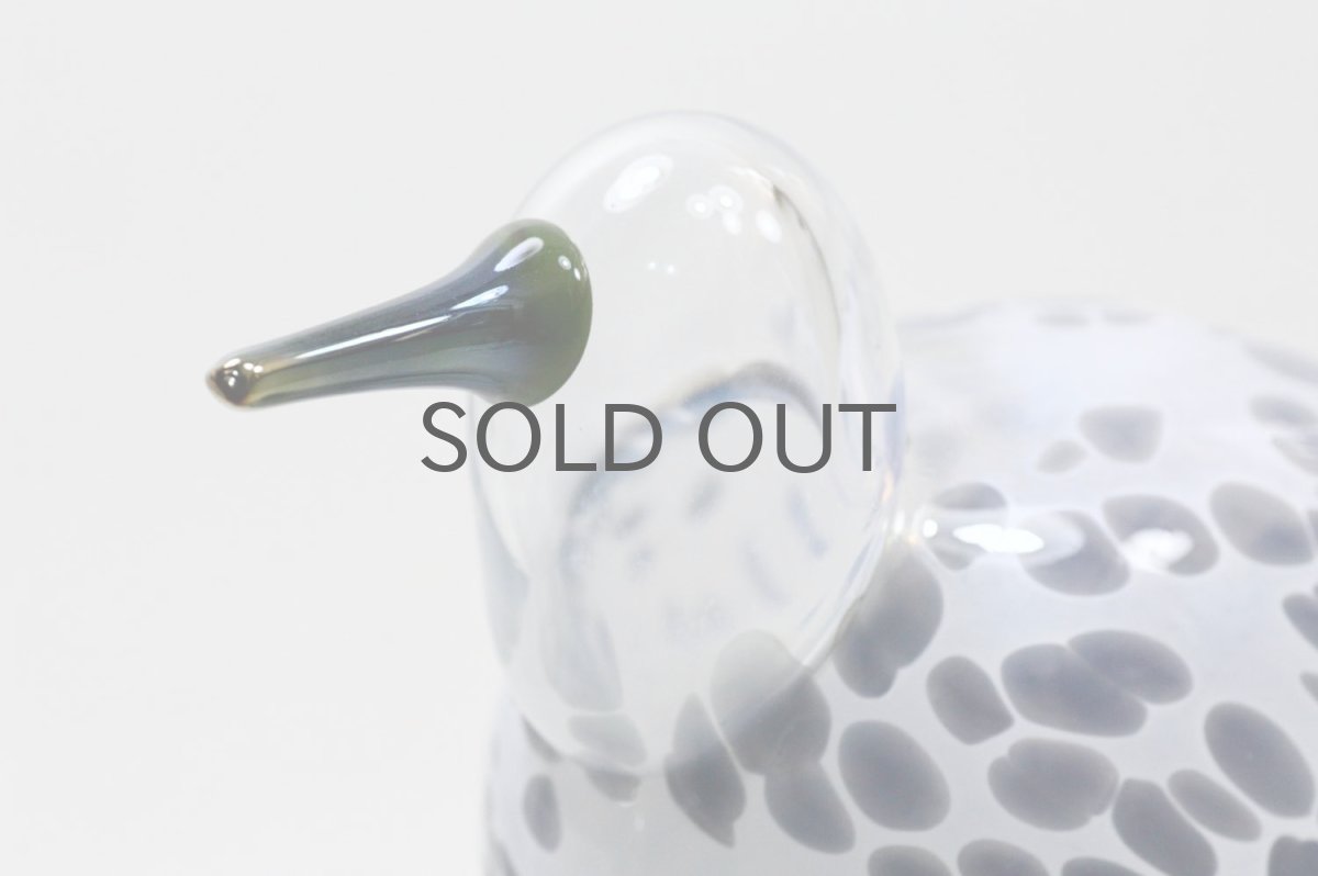 画像2: 北欧アートガラス/ビンテージガラス/Oiva Toikka/オイバ・トイッカ/iittala/イッタラ/Birds/バード/Festive Mistle Thrush/限定220体 (2)