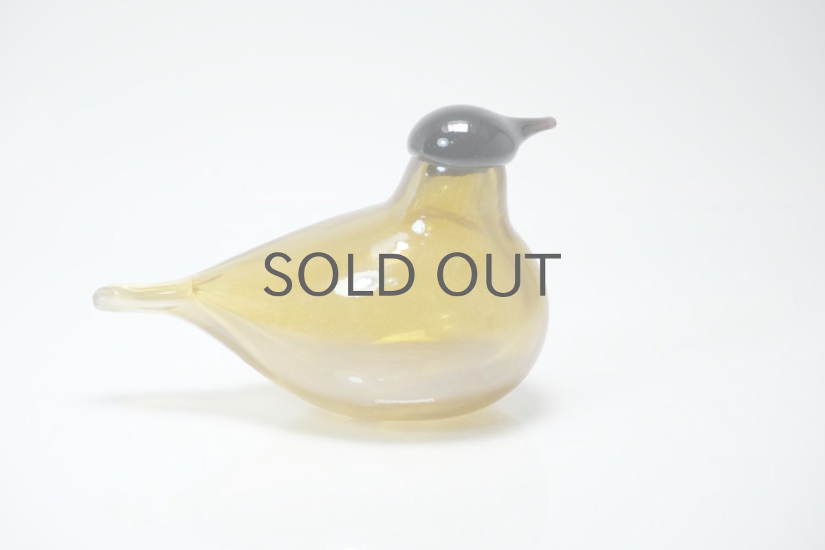 画像4: 北欧アートガラス/Nuutajarvi/ヌータヤルヴィ/iittala/イッタラバード/Oiva Toikka/オイバトイッカ/2001-03年/Chiffchaff (4)