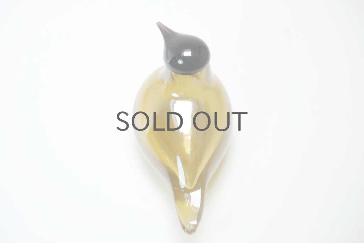 画像3: 北欧アートガラス/Nuutajarvi/ヌータヤルヴィ/iittala/イッタラバード/Oiva Toikka/オイバトイッカ/2001-03年/Chiffchaff (3)