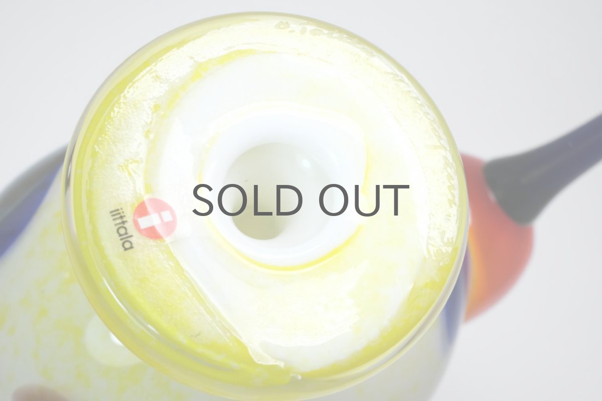 画像7: 北欧アートガラス/ビンテージガラス/Oiva Toikka/オイバトイッカ/NUUTAJARVI/iittala/イッタラ/Birds/バード/Jalokiwi/Jewelled Kiwi/ジュエルドキウイ/委託品 (7)