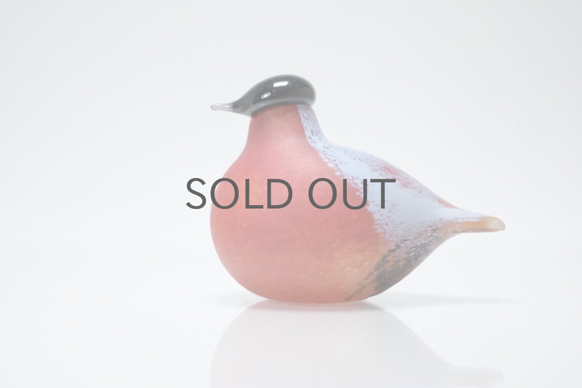 画像1: 北欧アートガラス/Nuutajarvi/ヌータヤルヴィ/iittala/イッタラバード/Oiva Toikka/オイバトイッカ/Small Bullfinch (1)