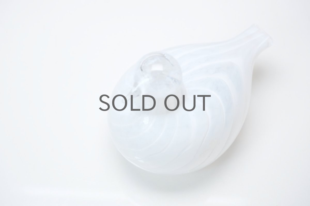 画像3: 北欧アートガラス/Nuutajarvi/ヌータヤルヴィ/iittala/イッタラバード/Oiva Toikka/オイバトイッカ/2002年/Baby willow grouse (3)